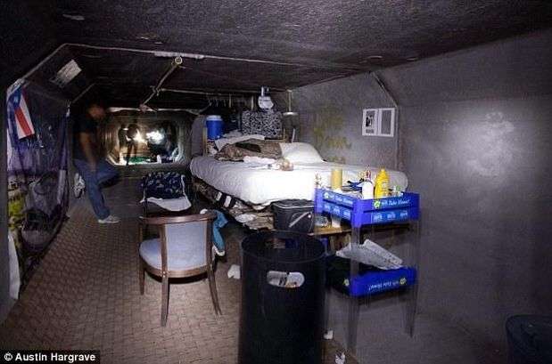 noticias Otra cara de Las Vegas: cientos de personas viven en túneles